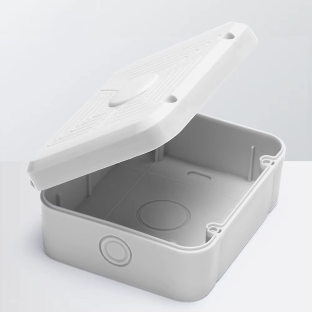 CAJA DE PASE PVC CCTV CON BISAGRA